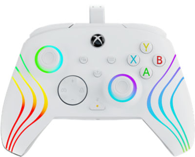 PDP Afterglow Wave Wired Controller for XBOX SERIES XS XBOX ONE - White