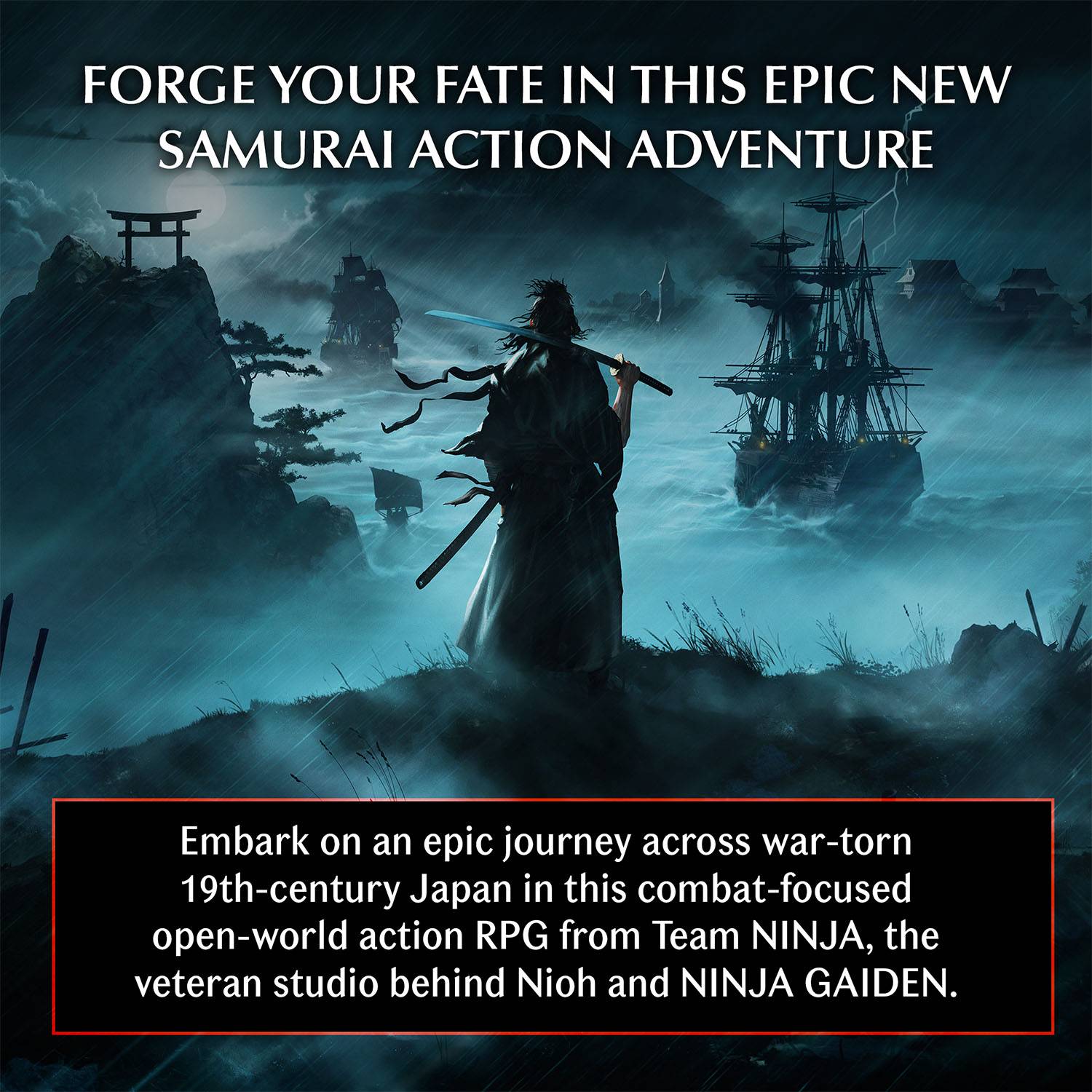 Rise of the Ronin PS5 game (British brand)
