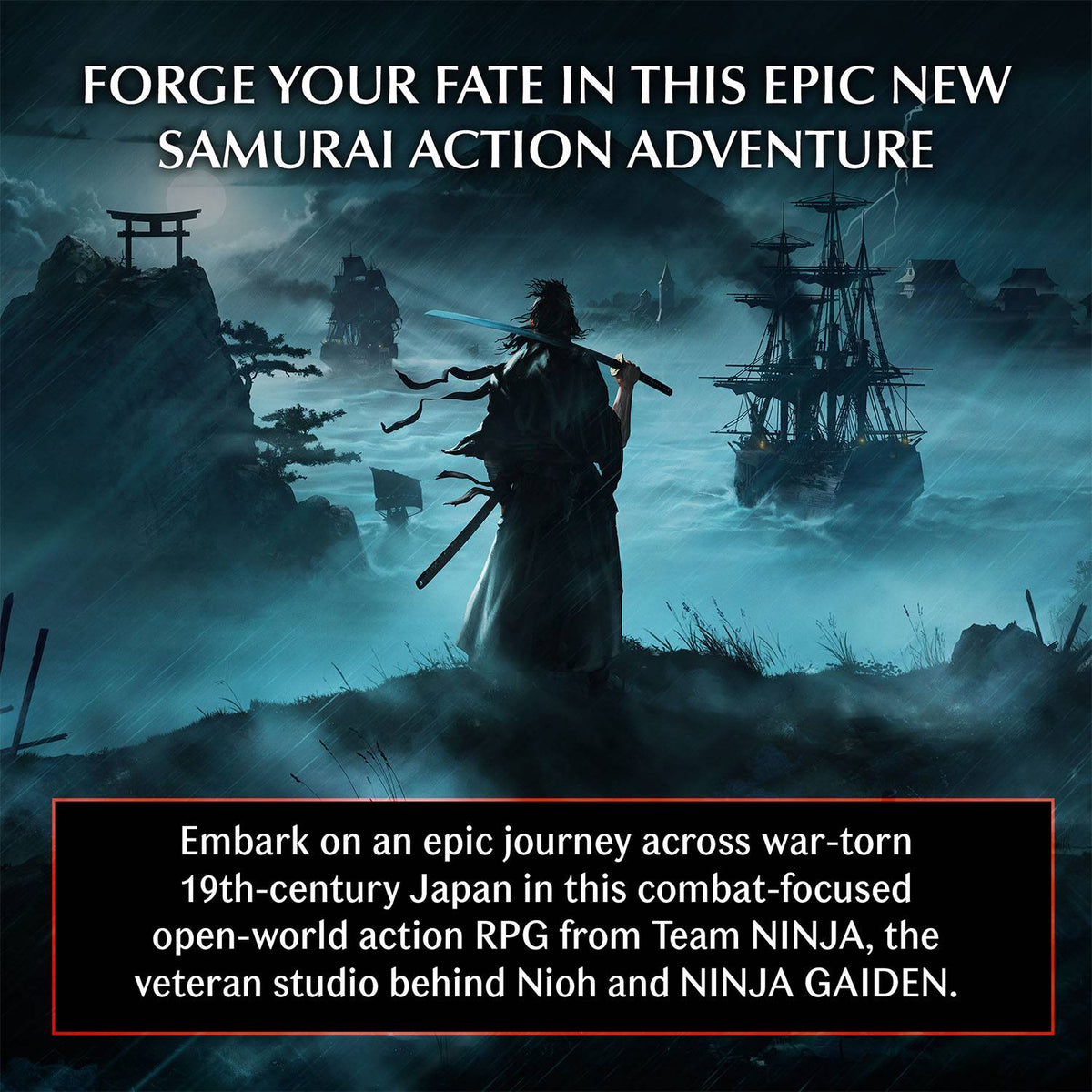 Rise of the Ronin PS5 game (British brand)