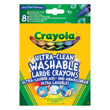 Crayola Ultra-Clean Washable Large Crayons GOODS ASDA   