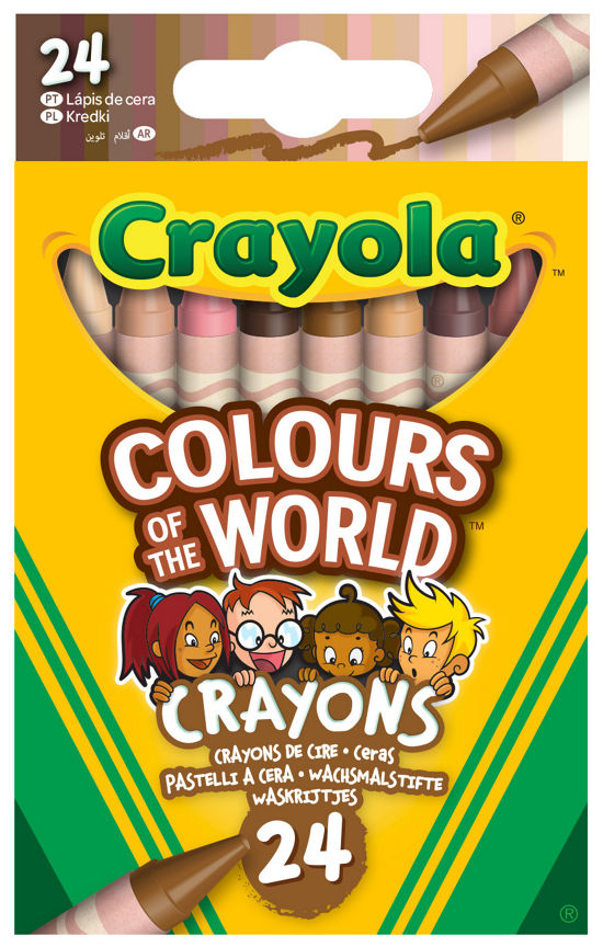 Crayola Colours Of The World Coloured Crayons