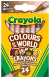 Crayola Colours Of The World Coloured Crayons GOODS ASDA   