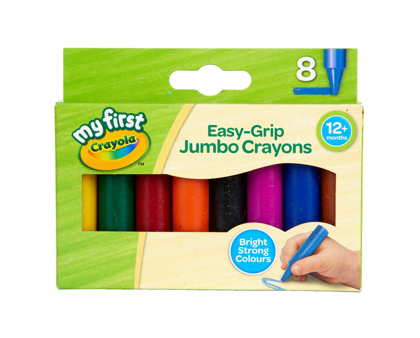 Crayola My First Easy Grip Jumbo Crayons GOODS ASDA   