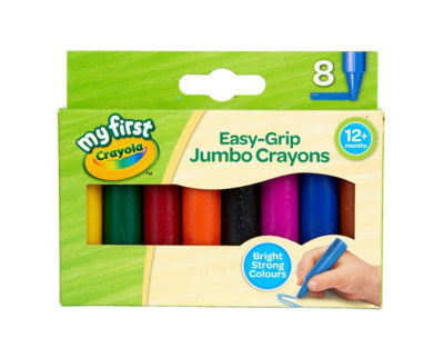 Crayola My First 8 Jumbo Kritt Barne Tegnesett