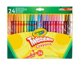 Crayola Twistables coloured wax crayons - British product
