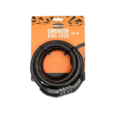 Tru-Tension combination cable lock 12mm x 1.5m (British brand)