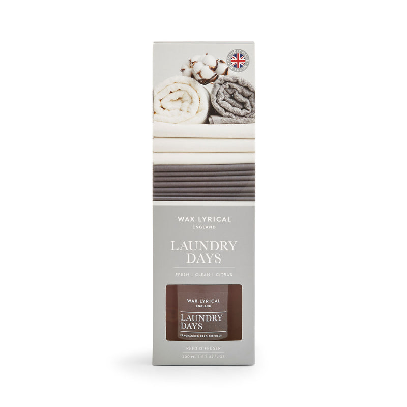 Wax Lyrical Laundry Days reed diffuser 200ml (British brand)