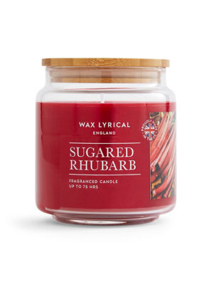 ASDA Wax Lyrical Medium Jar Sugared Rubarb Candle 335g- Buy online at McGrocer