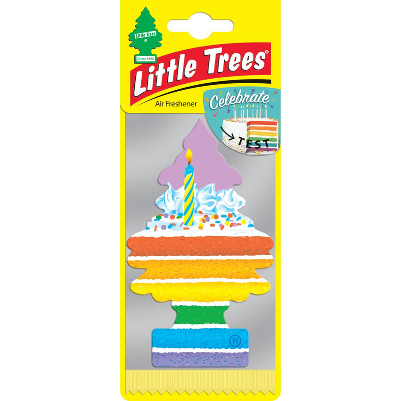 Little Tree Celebrate car air freshener, UK version