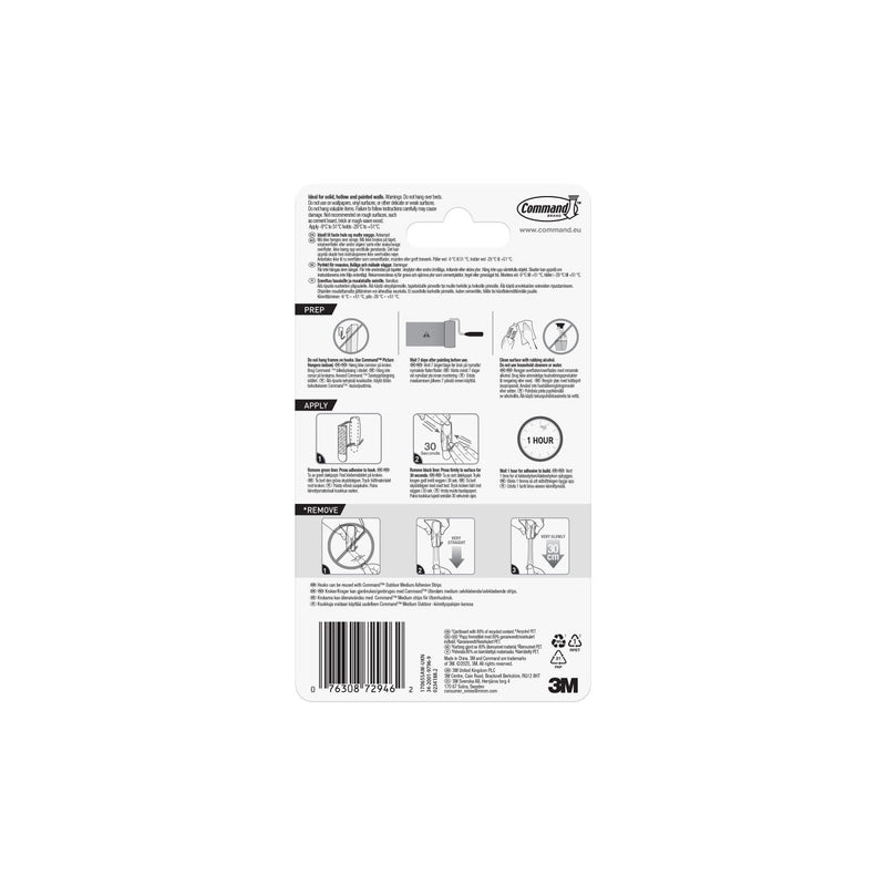 Command Outdoor BBQ Hooks 2 Pack 900g - British product