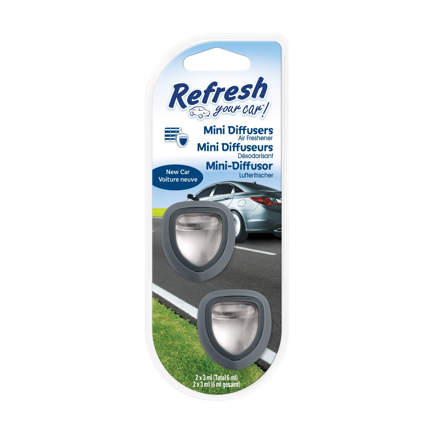 Refresh Your Car New Car Mini Diffuser car air freshener, UK version