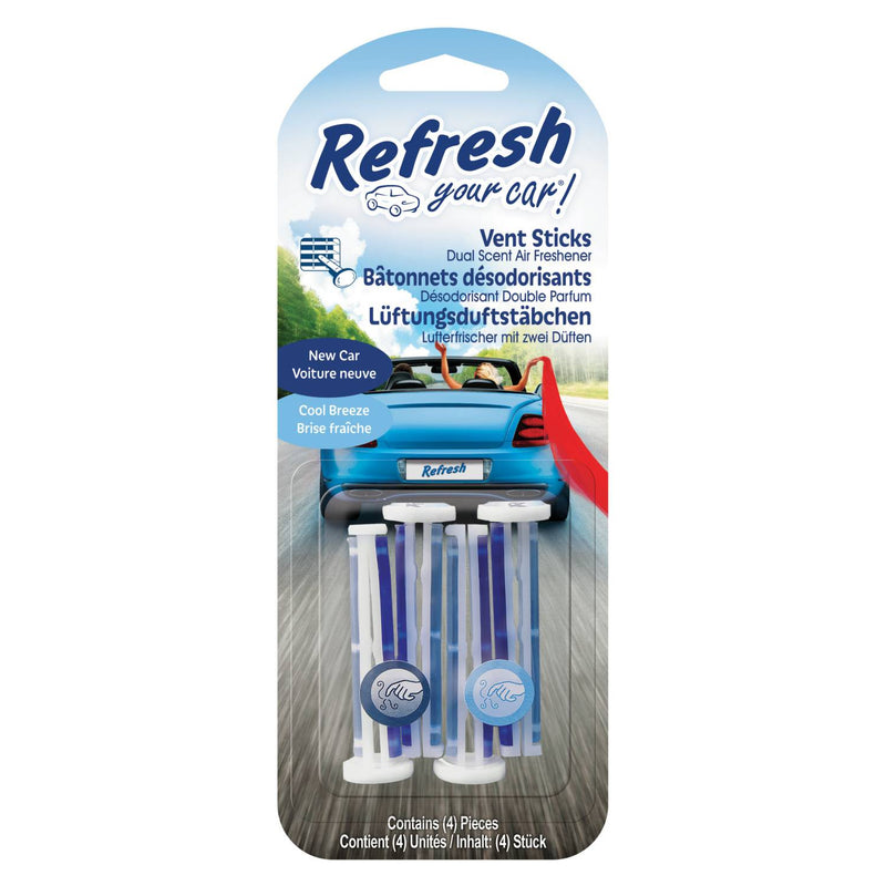 Refresh Your Car New Car Cool Breeze vent sticks (British brand)