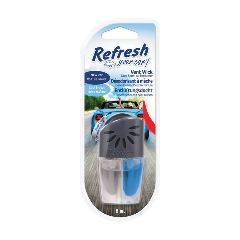 Refresh Your Car New Car & Cool Breeze vent wick, imported from the UK