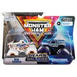 Monster Jam Zombie vs Hunter die-cast monster trucks 1:64 scale - British product