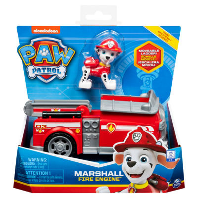 Paw Patrol toy vehicle Marshall Fire Engine, imported from the UK