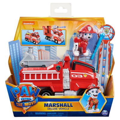 PAW Patrol Movie Themed transforming vehicle and action figure, UK version
