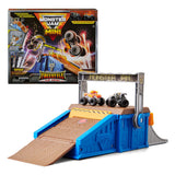 Monster Jam Mini Freestyle Flip Arena Playset GOODS ASDA   