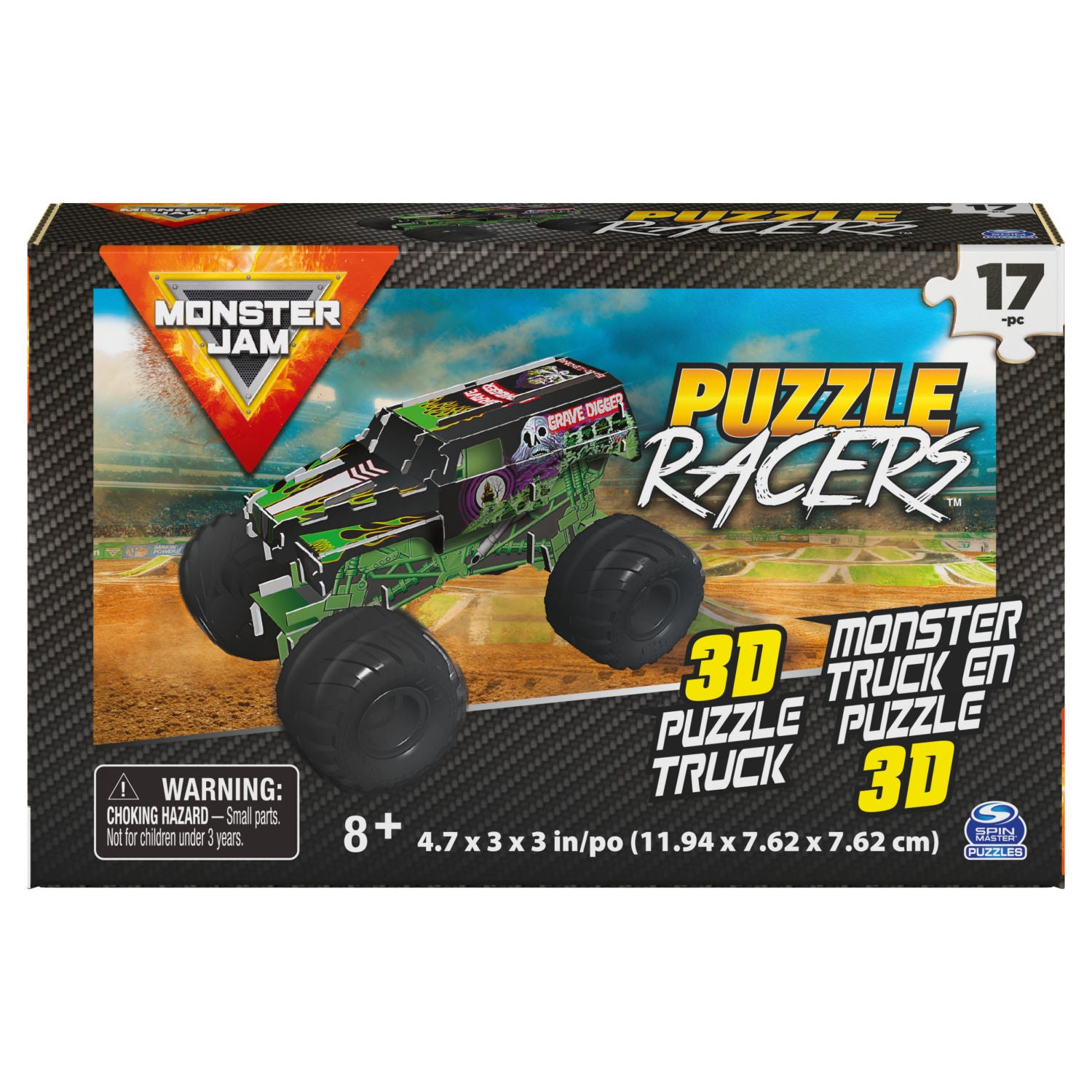 Monster Jam Megalodon 3D puzzle racer (British brand)