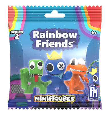 Rainbow Friends blind bag mini figure 6cm, imported from the UK