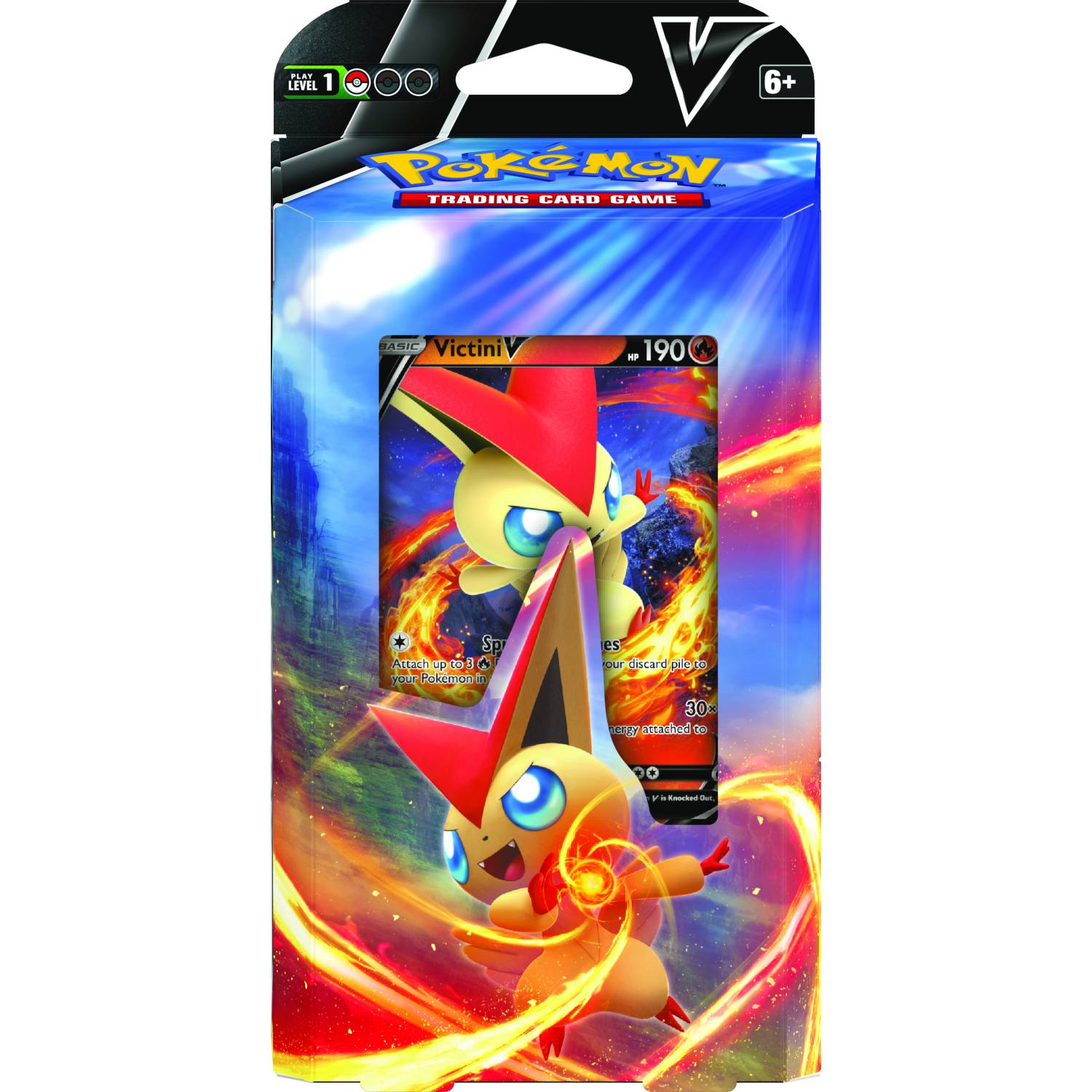 Pokemon battle deck Victini V Gardevoir V 60-card (British brand)