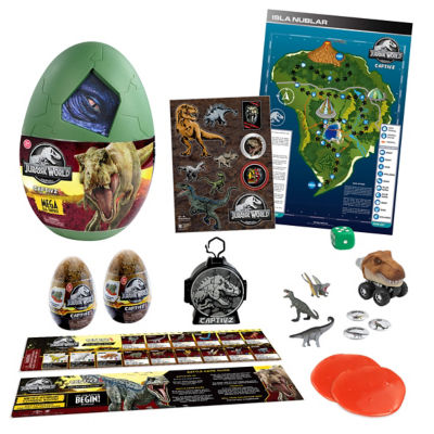 Jurassic World Captivz Dominion Mega Egg dinosaur toy (British brand)