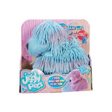 Jiggly Pets toy puppy in blue pearlescent (British brand)