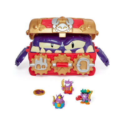 Monster Treasure Piratix toy set with chest and figures - British product