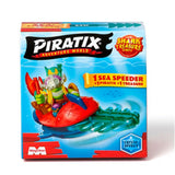 Piratix Sea Speeder toy boat with surprise Piratix and crystal accessories, imported from the UK
