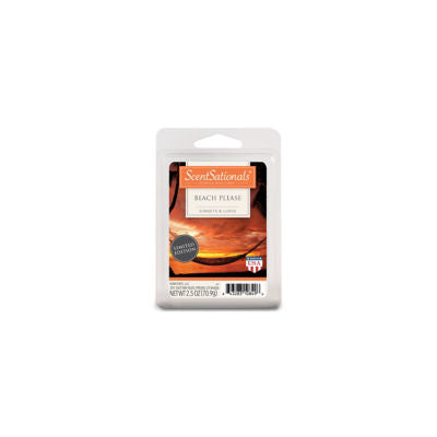 Beach Please scented wax cubes 70.9g for home fragrance (British brand)