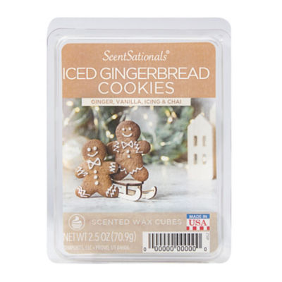 ASDA Iced Gingerbread Cookies Wax Melts (70.9g)- Buy online at McGrocer