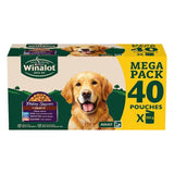 Winalot Friday Suppers mixed in gravy wet dog food 40x100g, UK version