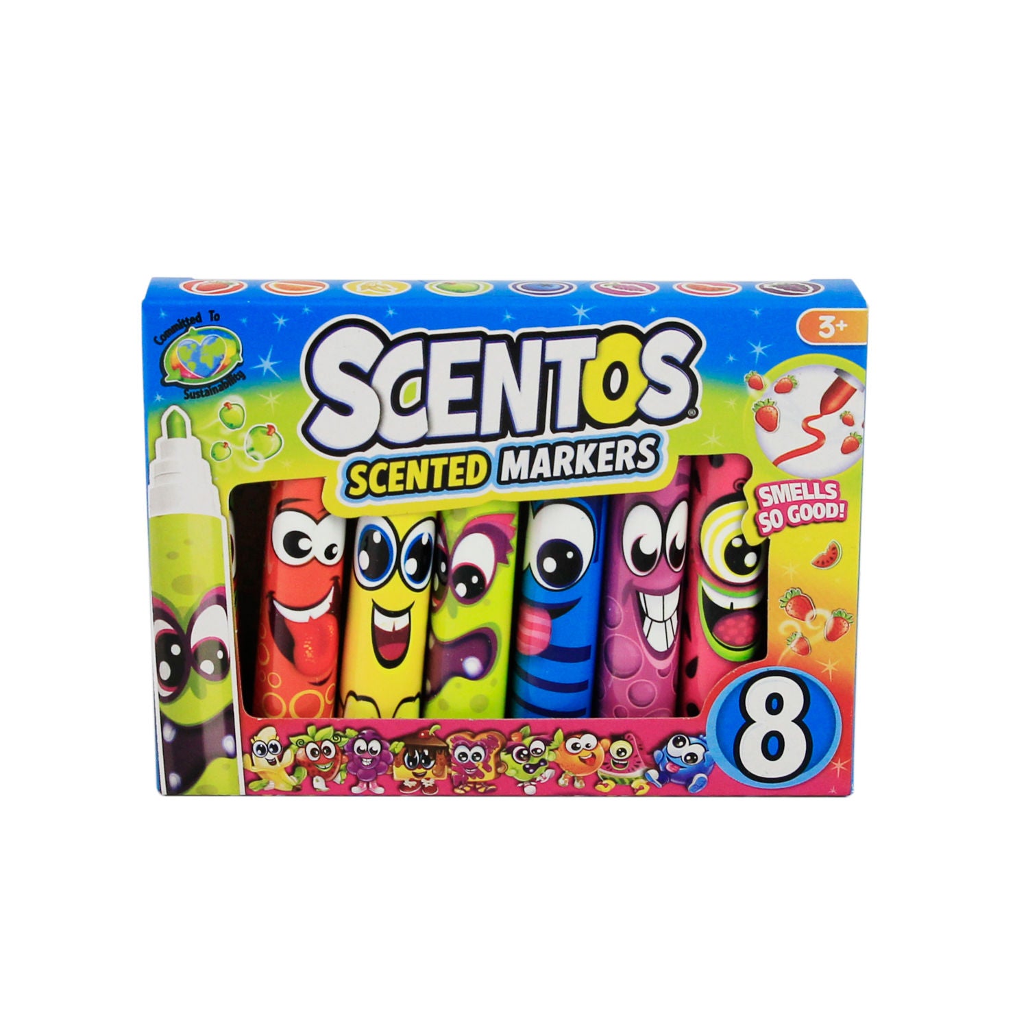 George Home scented mini markers 8 pack, UK version