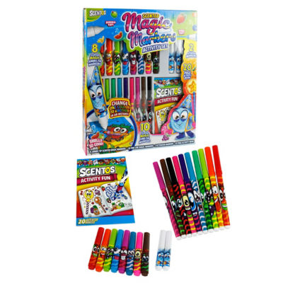 Scentos Magic Markers Activity Set scented markers 18 pieces - British product