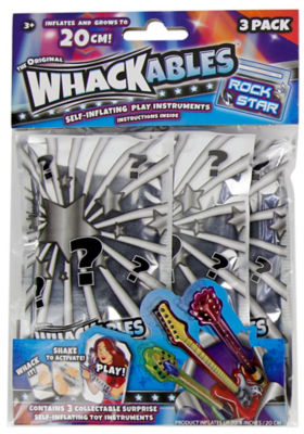 Whackables Rockstars 3-Pack Self-Inflating Toy