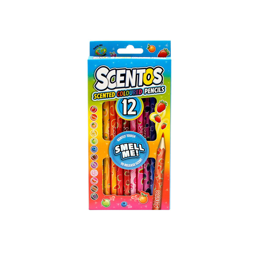 Scentos Scented Coloured Pencils GOODS ASDA   