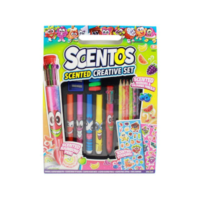 Scentos Creative Set scented art kit for kids - British product