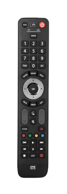 One For All TV remote control, imported from the UK