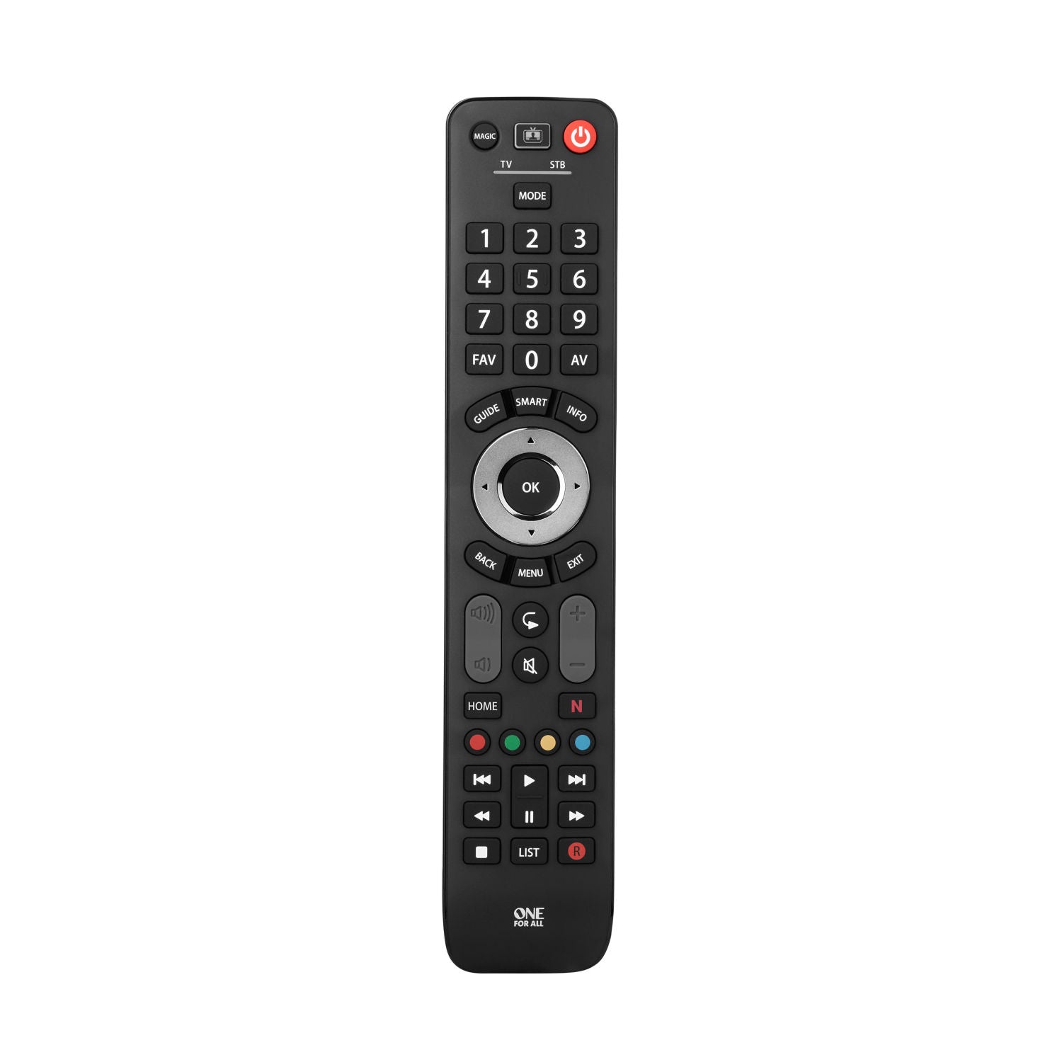 One For All TV remote control, imported from the UK