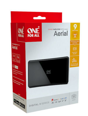 ASDA One For All Amplified 5G Aerial SV9420 Indoor TV Aerial- Buy online at McGrocer