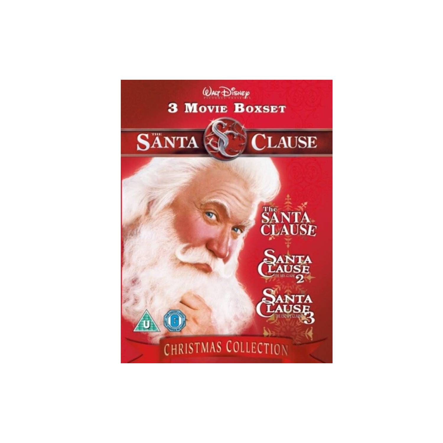 Santa Clause trilogy DVD collection - British product