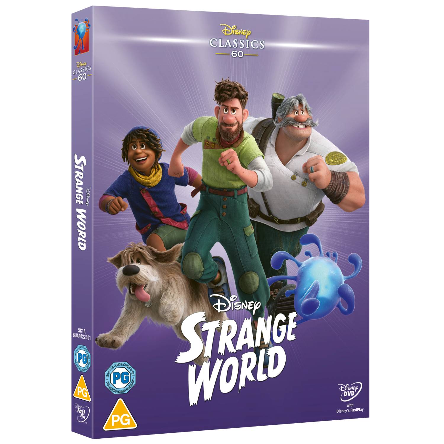 Disney Strange World DVD - British product
