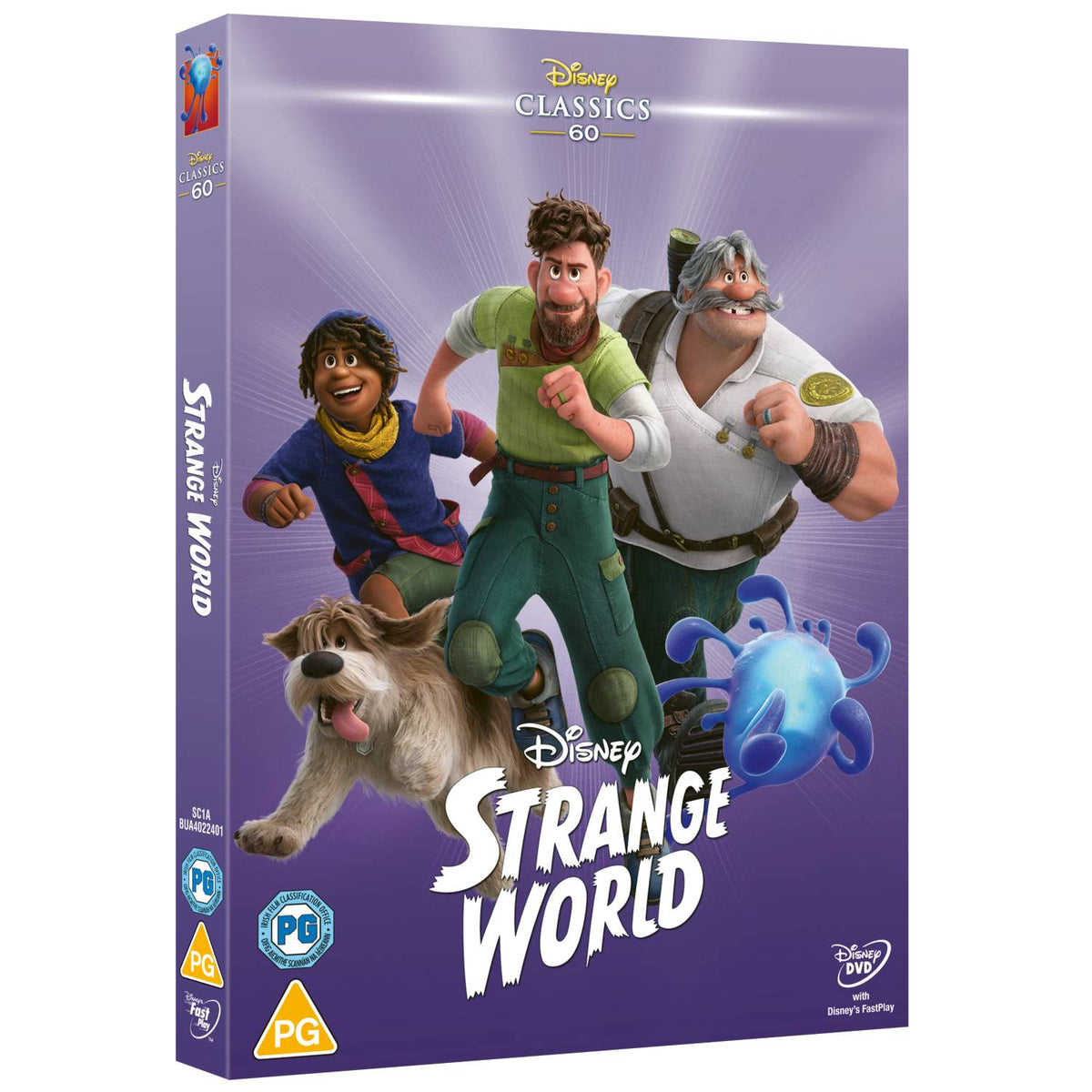Disney Strange World DVD - British product