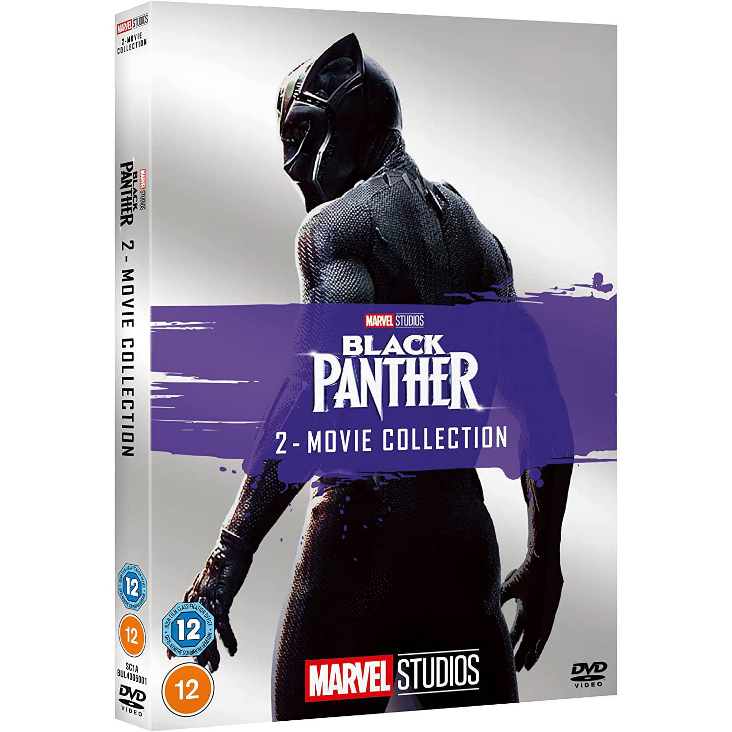 Marvel Black Panther Double Pack DVD - British product