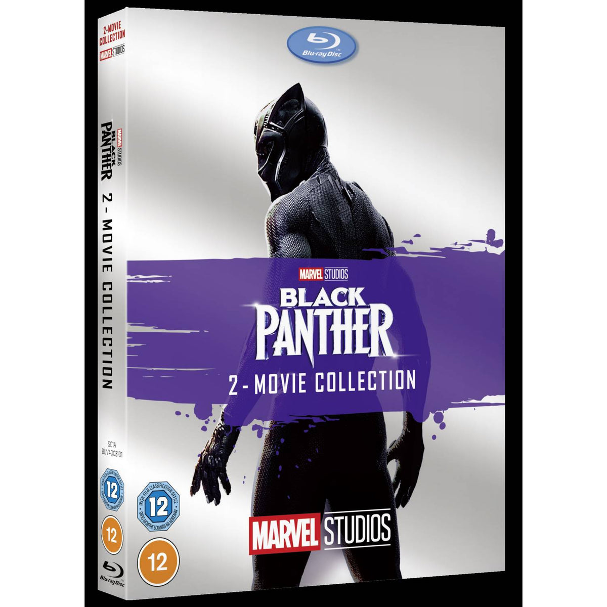 Black Panther Blu-ray double pack, imported from the UK