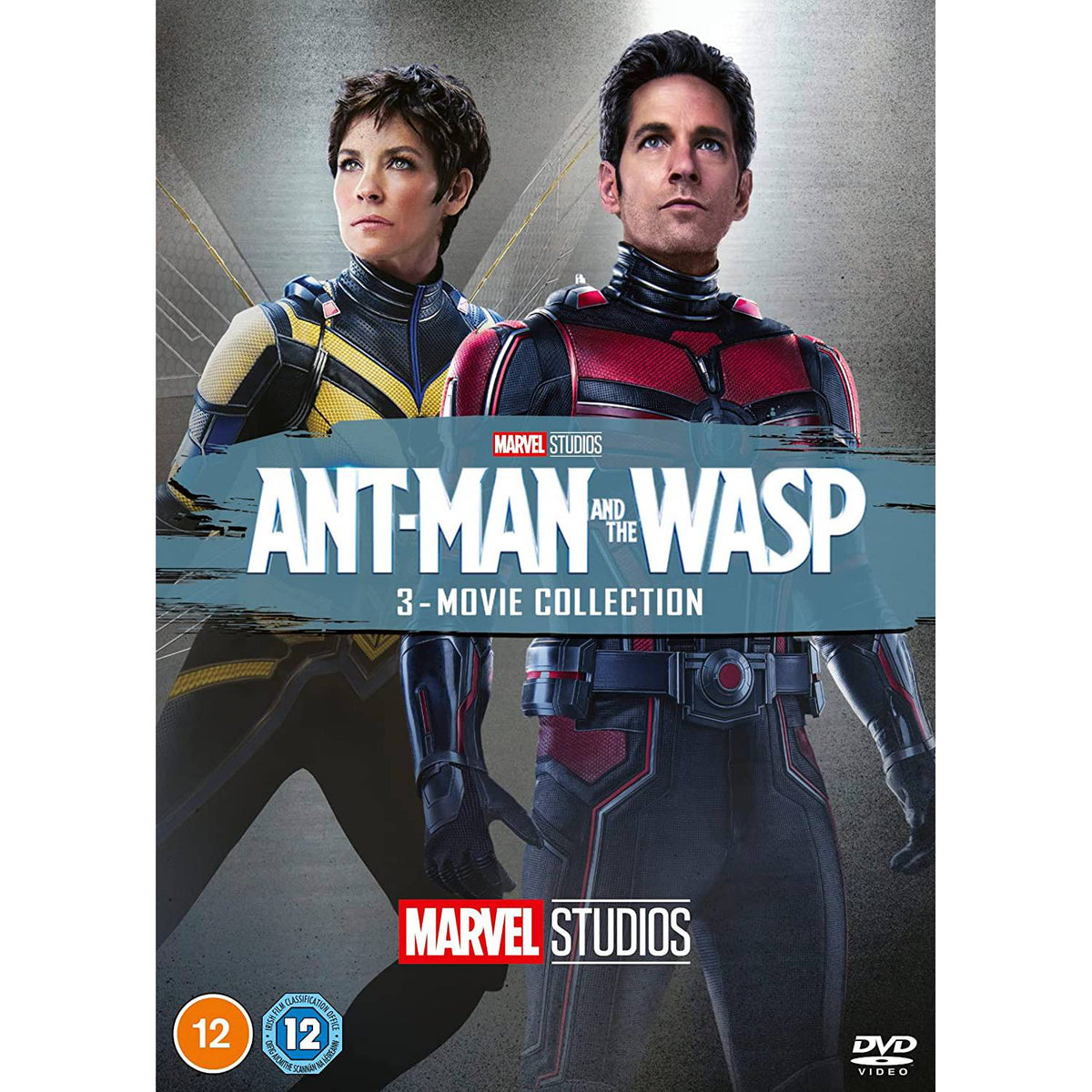 Marvel Ant-Man and the Wasp triple pack DVD (British brand)