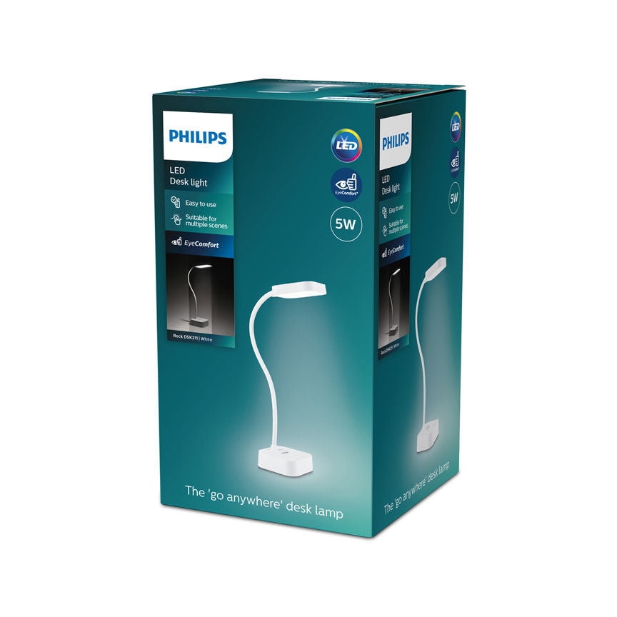 Philips Led Rock Desk Lamp GOODS ASDA   