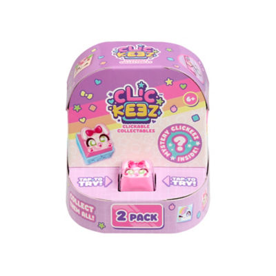 ASDA Clickeez S1 Keyboard Key Collectible Toy 2-Pack- Buy online at McGrocer