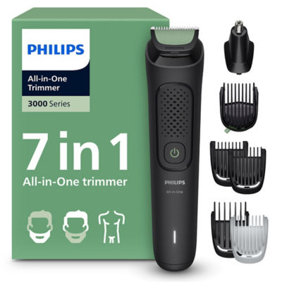 Philips 3000 Multigroom 7-in-1 hair beard trimmer, UK version