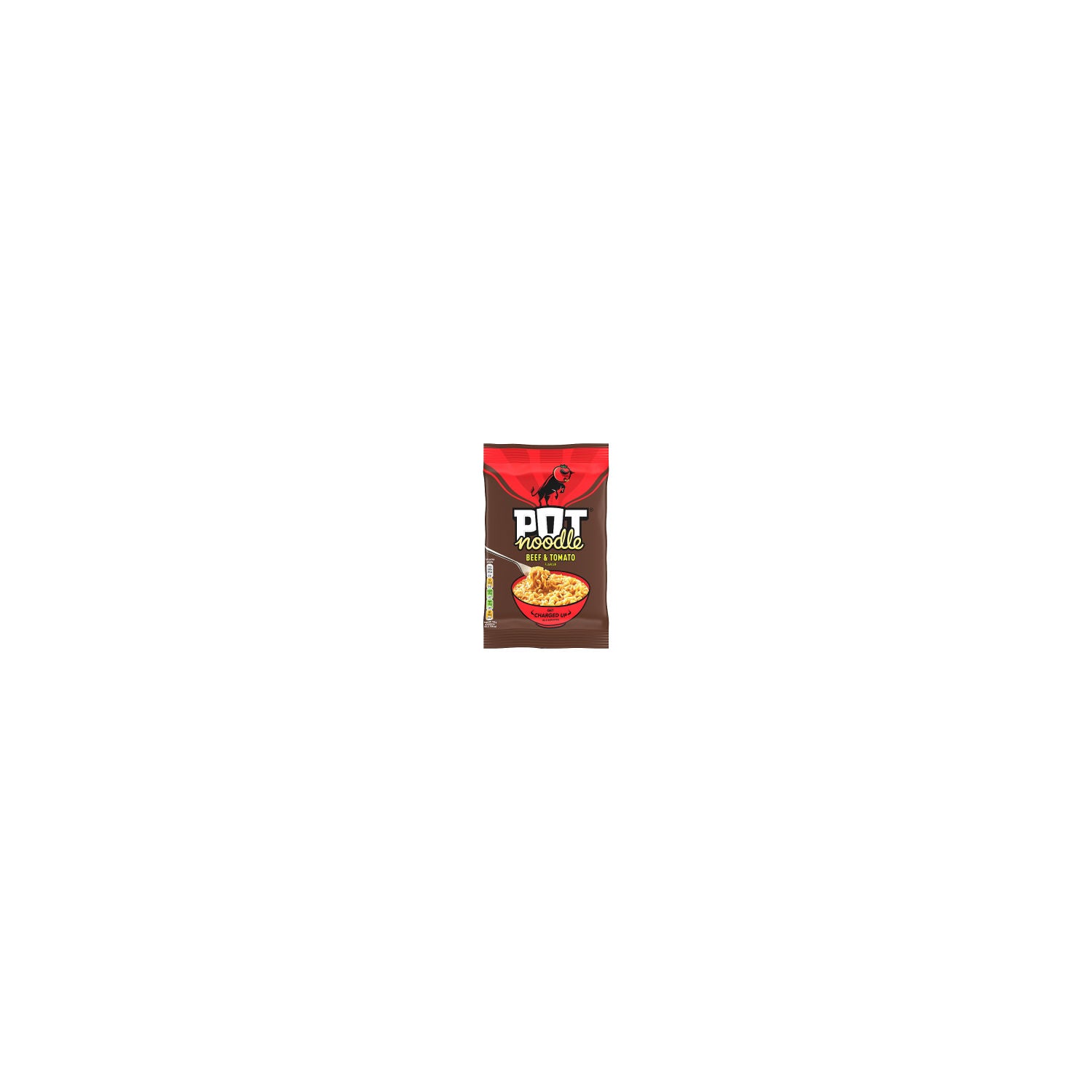 Pot Noodle beef & tomato instant noodles 114g, UK version
