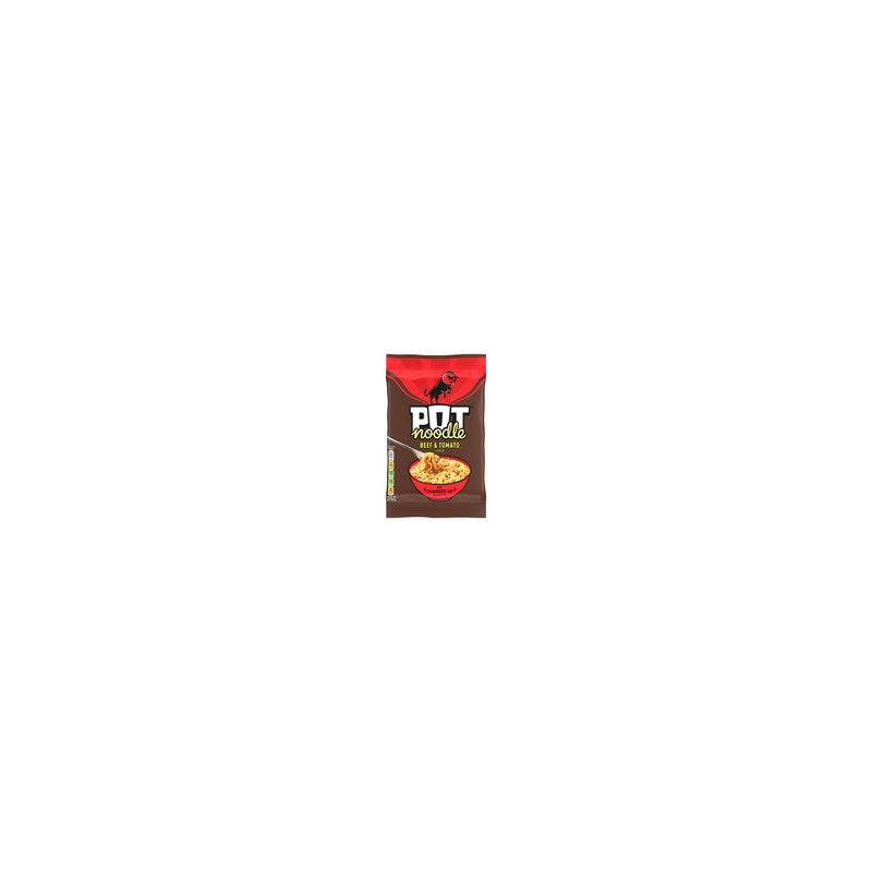 Pot Noodle beef & tomato instant noodles 114g, UK version